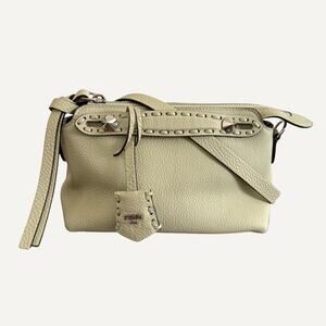 Mini - Fendi By The Way Selleria Mini Leather Satchel Green